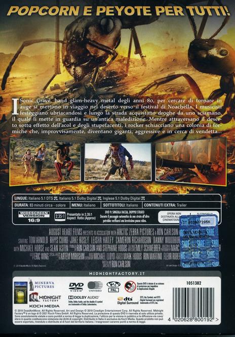 Dead Ant. Monsters Vs. Metal (DVD) di Ron Carlson - DVD - 2