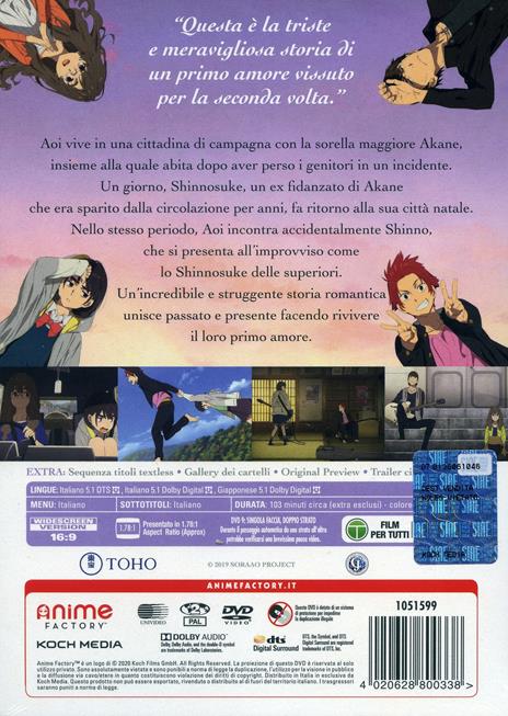 A te che conosci l'azzurro del cielo. Her Blue Sky (DVD) di Tatsuyuki Nagai - DVD - 2