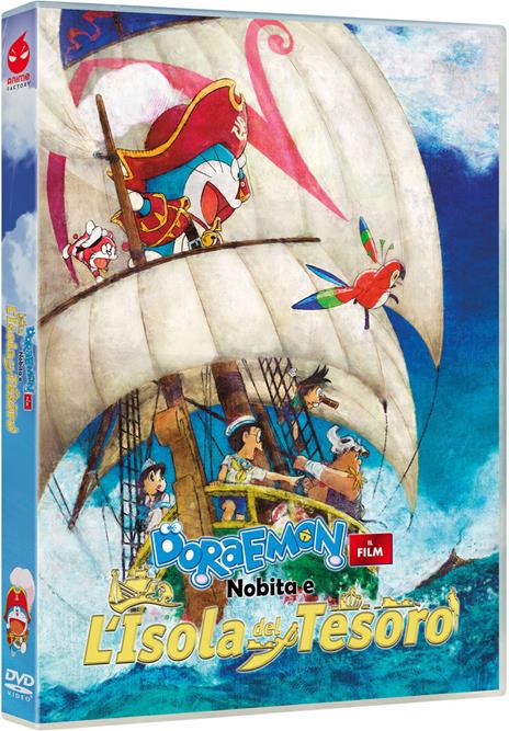 Doraemon. Il Film. Nobita e l'isola del tesoro (DVD) di Kazuaki Imai - DVD