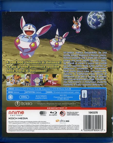 Doraemon. Nobita e le cronache dell'esplorazione della luna (Blu-ray) di Shinnosuke Yakuwa - Blu-ray - 2