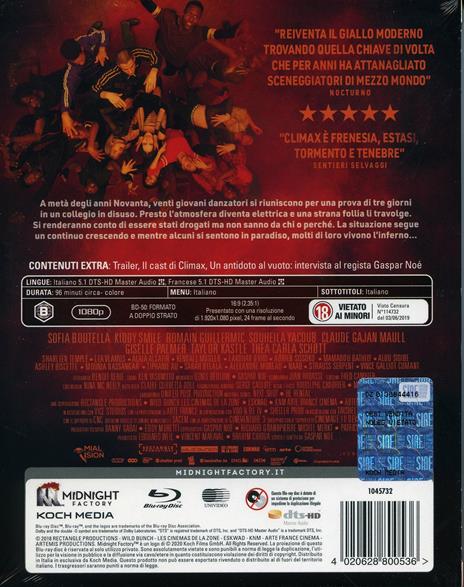 Climax (Blu-ray) di Gaspar Noé - Blu-ray - 2