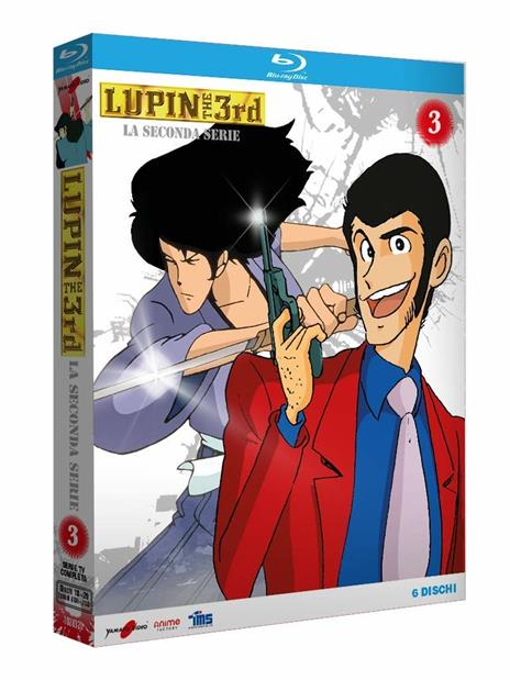 Lupin III. Stagione 2. Vol. 3 (6 Blu-ray) di Seijun Suzuki - Blu-ray