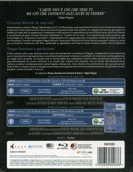 Impressionismo e perfezione (Blu-ray) di Trevor Allan Davies,Phillipe Cézanne - Blu-ray - 2