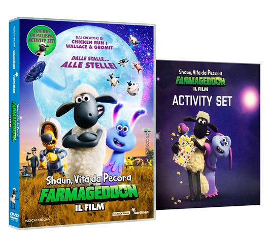 Shaun vita da pecora. Farmageddon (con Activity Set) di Will Becher,Richard Phelan - DVD