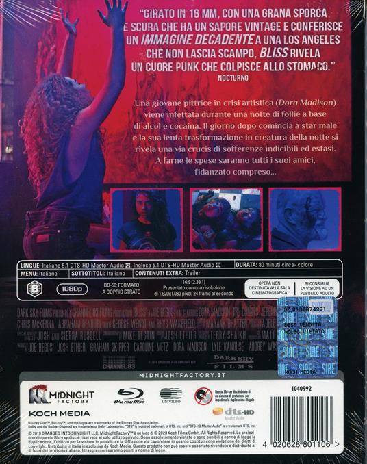 Bliss (Blu-ray) di Joe Begos - Blu-ray - 2