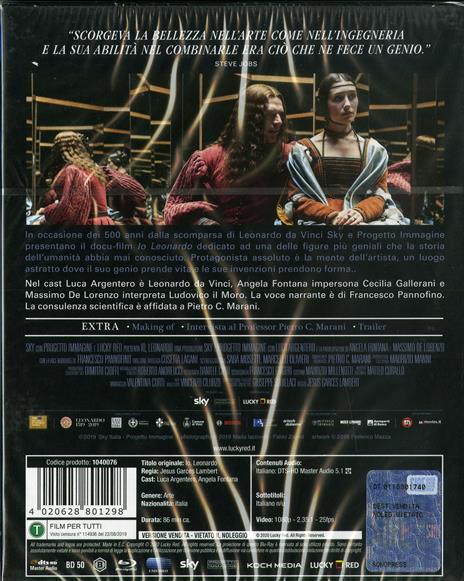 Io, Leonardo (Blu-ray) di Jesus Garces Lambert - Blu-ray - 2