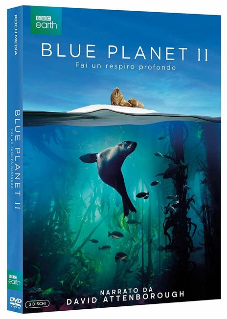 Blue Planet II (DVD) di David Attenborough,Peter Drost,Roger Munns,François Morel - DVD