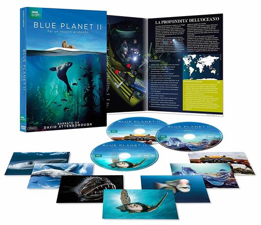 Blue Planet II (DVD) di David Attenborough,Peter Drost,Roger Munns,François Morel - DVD - 4