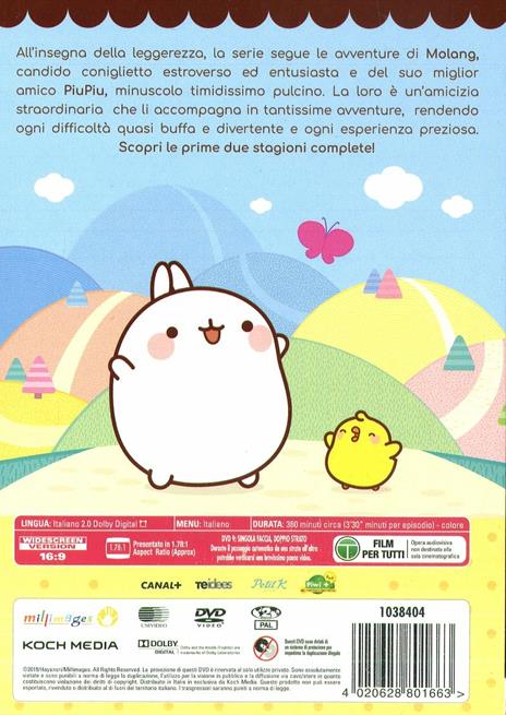 Molang. Le prime due stagioni complete (4 DVD) di  Miziak,Marie-Caroline Villand - DVD - 2