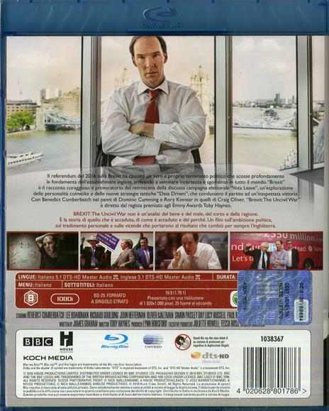 Brexit (Blu-ray) di Toby Haynes - Blu-ray - 2