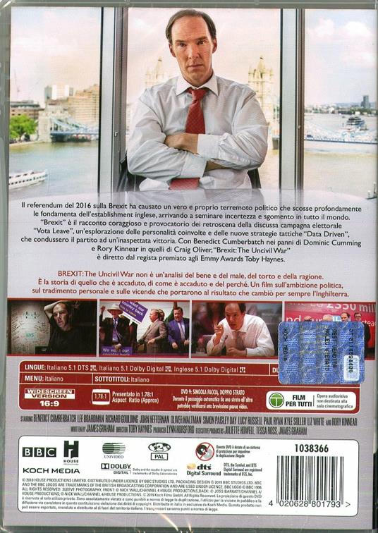 Brexit (DVD) di Toby Haynes - DVD - 2