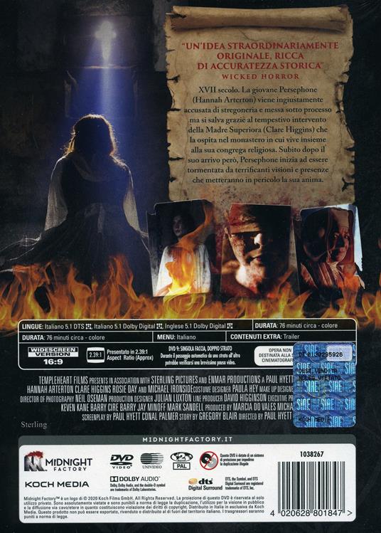 Il convento. Heretiks (DVD) di Paul Hyett - DVD - 2