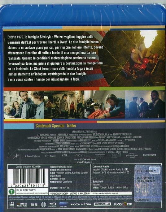 Balloon (Blu-ray) di Michael Herbig - Blu-ray - 2