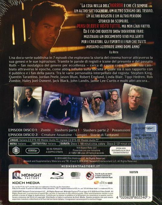 Eli Roth's History of Horror (2 Blu-ray) di Kurt Sayenga - Blu-ray - 2