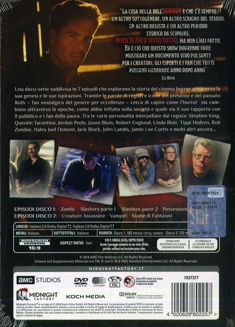 Eli Roth's History of Horror (3 DVD) di Kurt Sayenga - DVD - 2