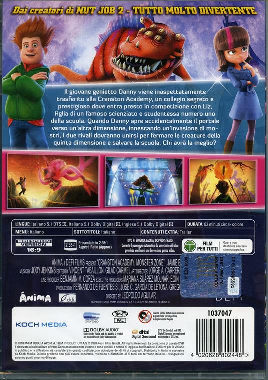 Monster School (DVD) di Leopoldo Aguilar - DVD - 2