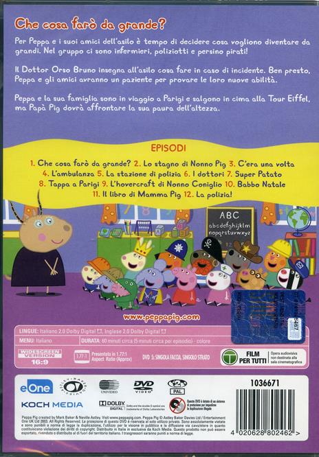 Peppa Pig. Che cosa farò da grande? (DVD) di Mark Baker,Neville Astley - DVD - 3