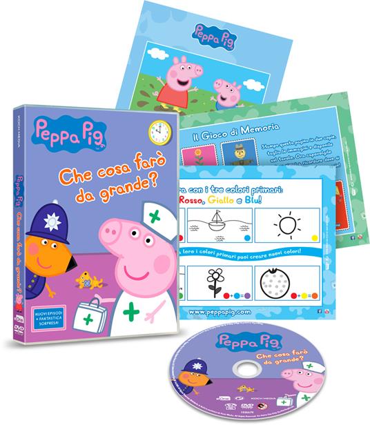 Peppa Pig. Che cosa farò da grande? (DVD) di Mark Baker,Neville Astley - DVD - 2