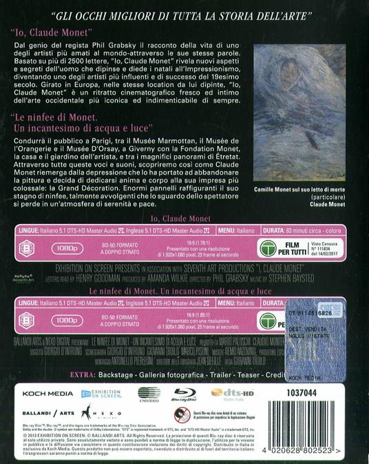 Monet (2 Blu-ray) di Gianni Troilo,Phil Grabsky - Blu-ray - 2