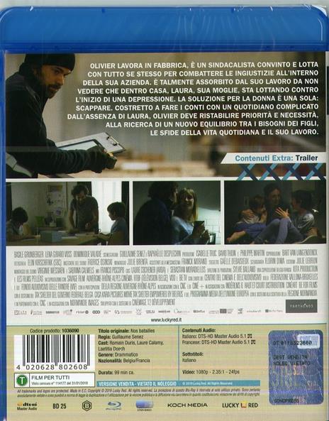 Le nostre battaglie (Blu-ray) di Guillaume Senez - Blu-ray - 2