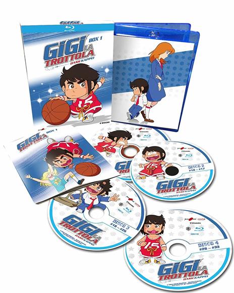 Gigi la Trottola vol.1 (4 Blu-ray) di Noboru Rokuda - Blu-ray - 2