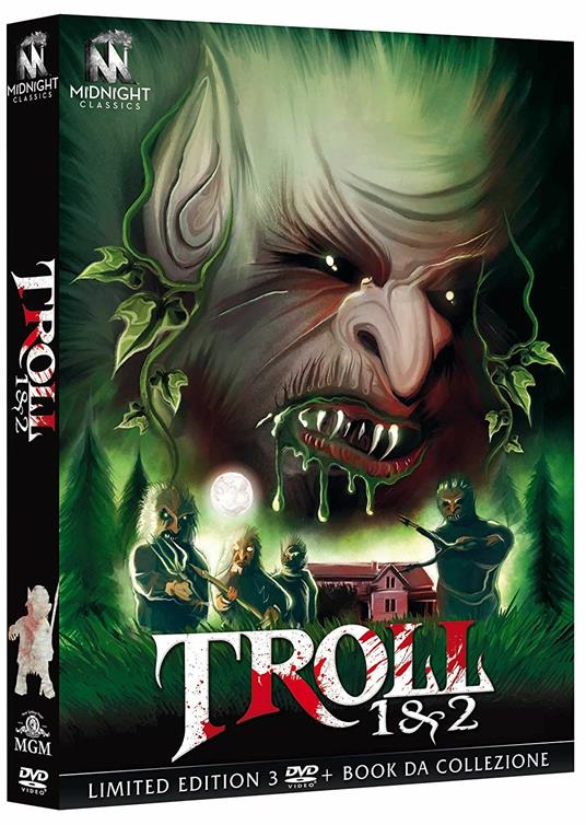Troll 1-2 (3 DVD) di John Carl Buechler,Claudio Fragasso