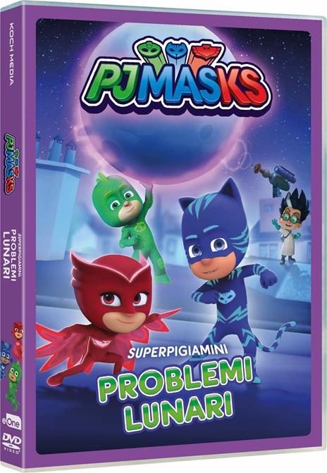 PJ Masks. Problemi lunari (DVD) di Christian De Vita,Wilson Dos Santos - DVD
