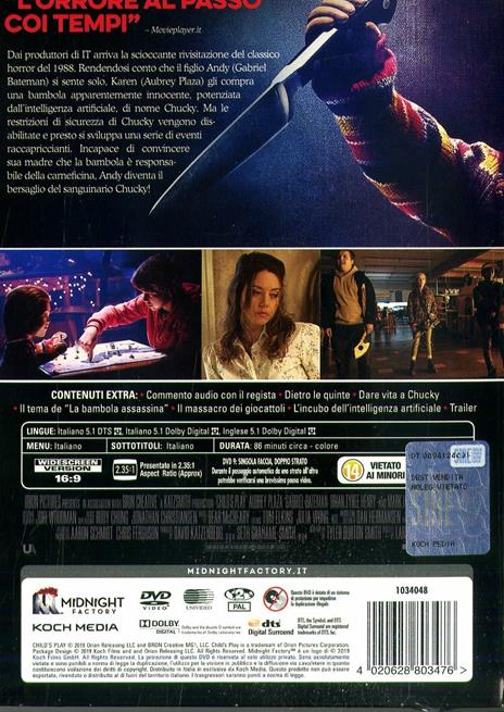 La bambola assassina (2019) (DVD) di Lars Klevberg - DVD - 2