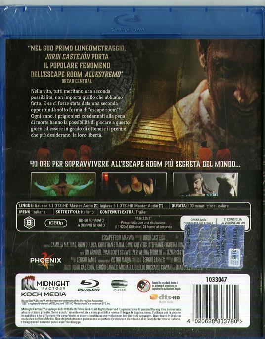 Escape from Marwin (Blu-ray) di Jordi Castejón - Blu-ray - 2