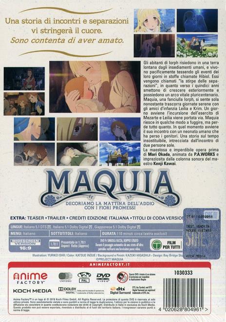 Maquia (DVD) di Mari Okada - DVD - 2