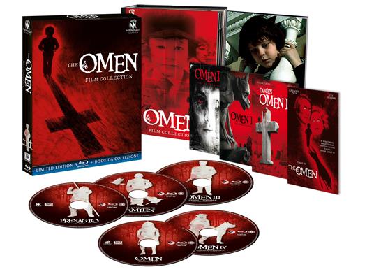 The Omen Film Collection (5 Blu-ray) di Richard Donner,Don Taylor,Mike Hodges,Graham Baker,Jorge Montesi,Dominique Othenin-Girard - Blu-ray - 2
