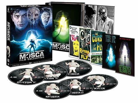 La Mosca Film Collection (6 DVD) di David Cronenberg,Kurt Neumann,Edward Bernds,Don Sharp,Chris Walas - 2