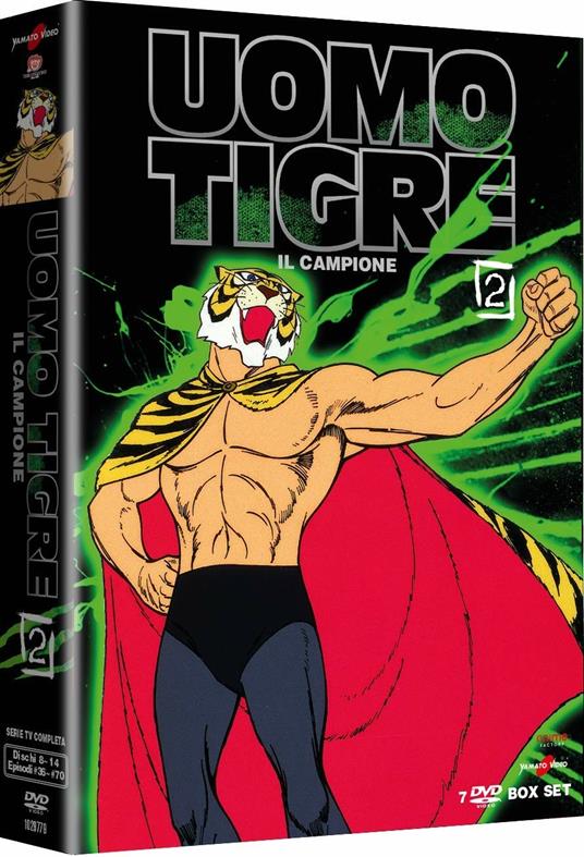 Uomo tigre. Il campione vol.2 (7 DVD) di Takeshi Tamiya - DVD