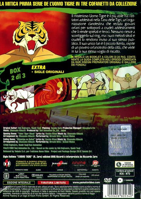 Uomo tigre. Il campione vol.2 (7 DVD) di Takeshi Tamiya - DVD - 3