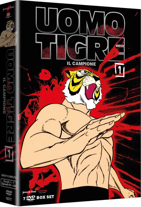 Uomo tigre. Il campione vol.1 (DVD) di Takeshi Tamiya - DVD