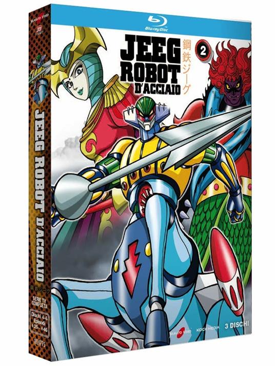 Jeeg Robot d'acciaio vol.2 (3 Blu-ray) di Masayuki Akehi - Blu-ray
