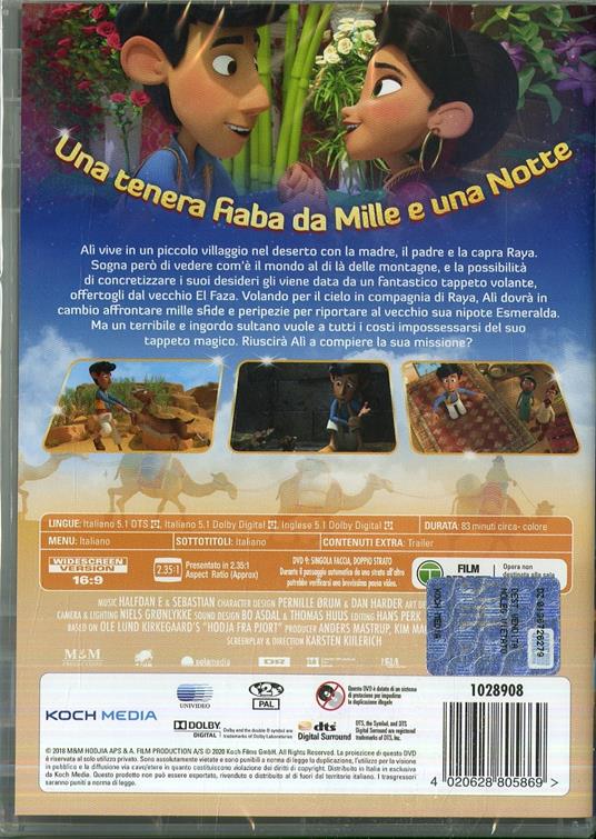 Alì e il tappeto volante (DVD) di Karsten Kiilerich - DVD - 2