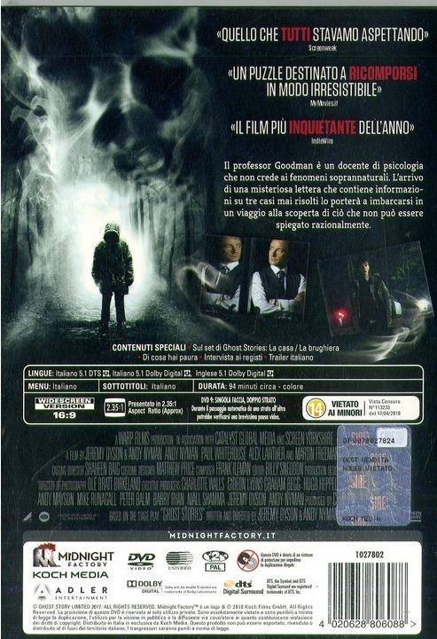 Ghost Stories. Edizione limitata con Booklet (DVD) di Jeremy Dyson,Andy Nyman - DVD - 2