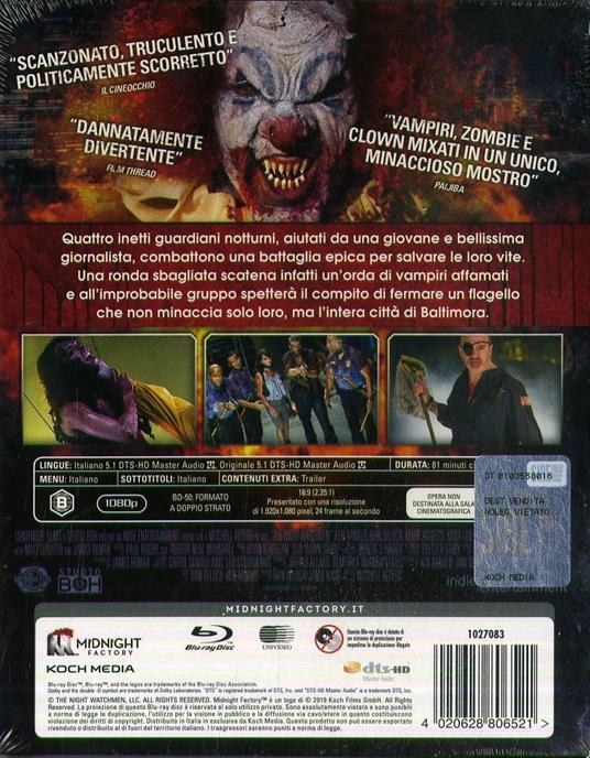 The Night Watchmen (Blu-ray) di Mitchell Altieri - Blu-ray - 2
