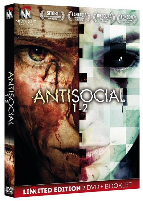 Antisocial 1-2 (2 DVD) di Cody Calahan