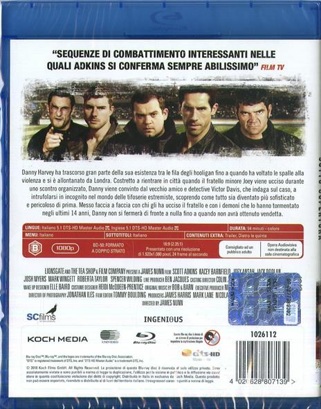 Hooligans. Sotto copertura (Blu-ray) di James Nunn - Blu-ray - 2