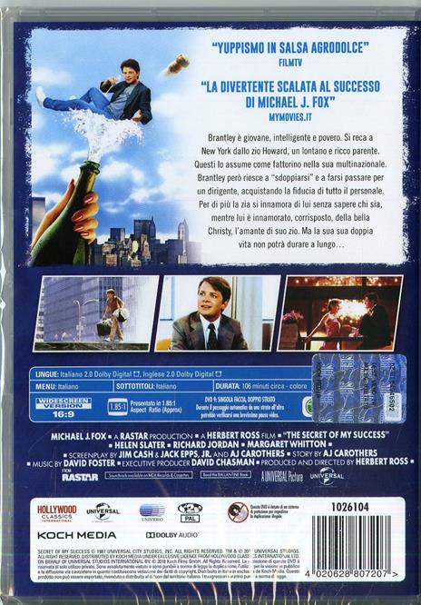 Il segreto del mio successo (DVD) di Herbert Ross - DVD - 3