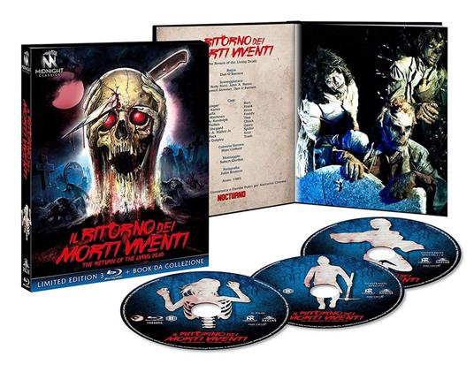 Il ritorno dei morti viventi. Edizione limitata con Booklet (3 Blu-ray) di Dan O'Bannon - Blu-ray - 2