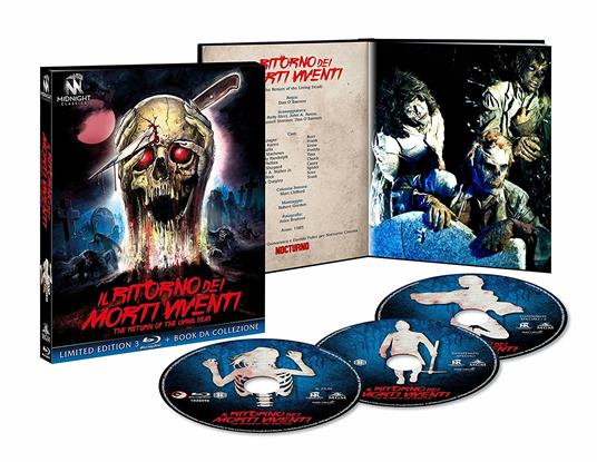 Il ritorno dei morti viventi. Edizione limitata con Booklet (3 Blu-ray) di Dan O'Bannon - Blu-ray - 3