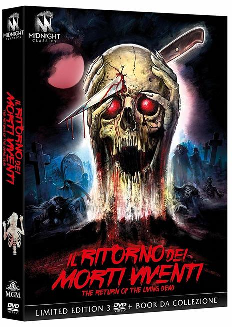 Il ritorno dei morti viventi. Edizione limitata con Booklet (3 DVD) di Dan O'Bannon - DVD