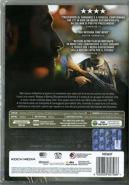City of Ghosts (DVD) di Matthew Heineman - DVD - 3