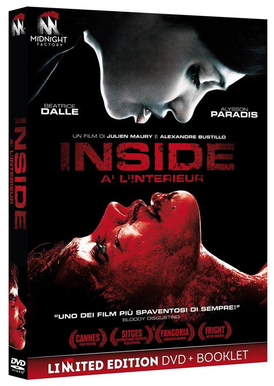 Inside. Edizione limitata (DVD) di Alexandre Bustillo,Julien Maury - DVD