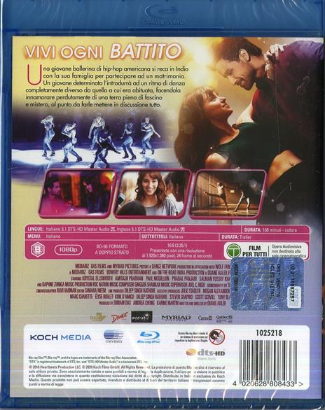 Heartbeats. Il ritmo del mio cuore (Blu-ray) di Duane Adler - Blu-ray - 2