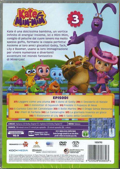 Kate & Mim-Mim. Super Kate (DVD) di Scott Stewart - DVD - 2