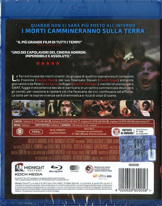 Zombi di George A. Romero - Blu-ray - 2